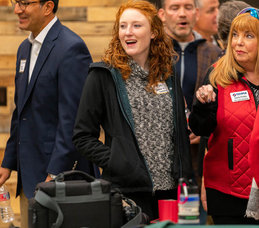 Local Temple employees tour the Keg One O'Neal facilities