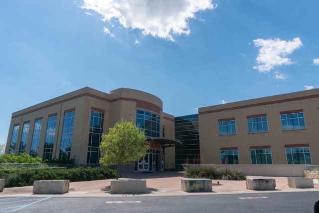 A corporate office building in Temple, TX