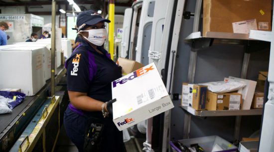 FedEx in Temple