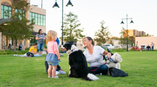 A laid-back Texas Lifestyle is celebrated at Santa Fe Plaza in Temple