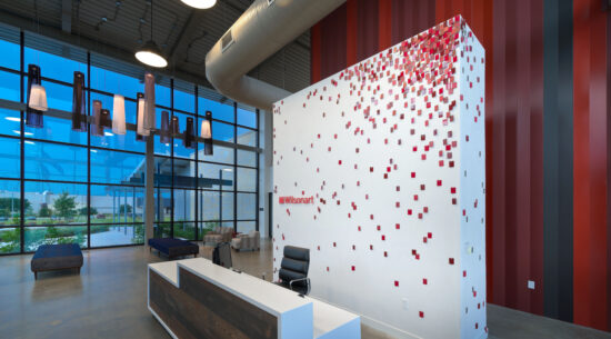 Wilson Center reception desk