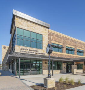 Temple Economic Development Corporation office in the beautiful Santa Fe Plaza.