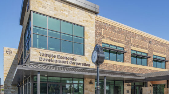 Temple Economic Development Corporation office in the beautiful Santa Fe Plaza.