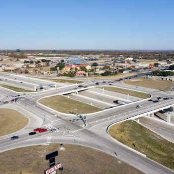 I-35 highway in Temple, TX