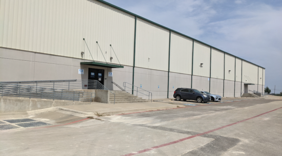 The outside of SAF's new facility in Temple, Texas